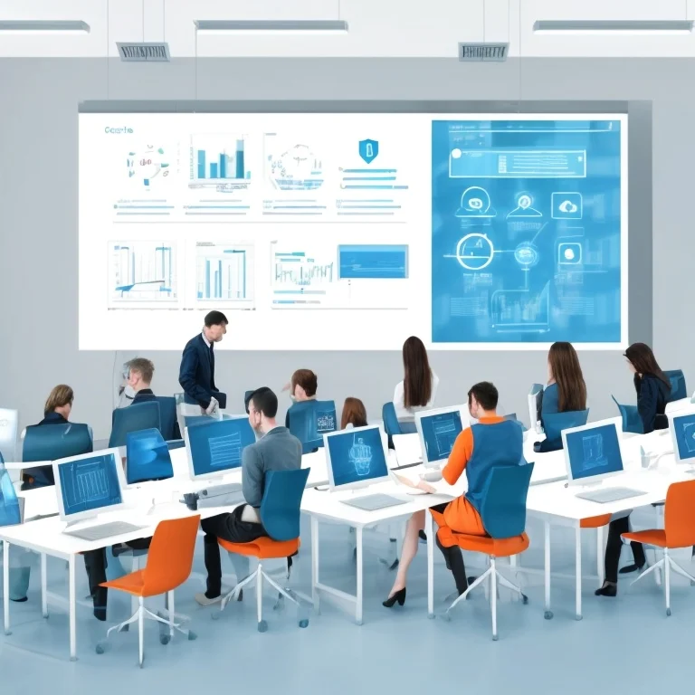 Gruppenschulung Cybersecurity in Schulungsraum Basel